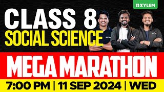 Class 8 Social Science  Onam Exam  Mega Marathon  Xylem Class 8 [upl. by Lrig]