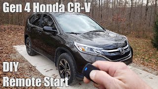 20122016 Honda CRV Remote Start Installation Fortin Evo One Plug and Play [upl. by Avner]