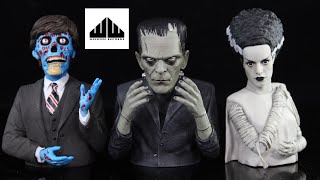 Waxwork Records spinatures They live Frankenstein amp Bride of Frankenstein review [upl. by Bain]