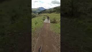 How insane are these views bikes mtb bicycle mountainbikes [upl. by Aicnorev]