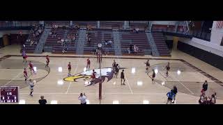 WaylandCohocton High School vs CanisteoGreenwood High School Womens Varsity Volleyball [upl. by Giacobo]