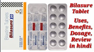 Bilasure 20mg Tablet  Bilastine 20mg Tablet  Bilasure Tablet  Bilastine 20mg Tablet Uses Benefits [upl. by Eyr]