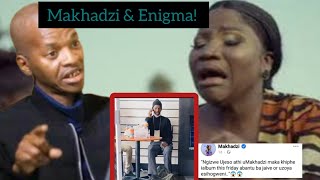 The Brother Enigma influence hailed a national treasure Makhadzi uses Enigma as promo [upl. by Llyrad]