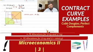 Examples of Pareto Efficiency  Numerical  Cobb Douglas Cobb Douglas  Cobb Douglas  Min  3 [upl. by Niwrek]