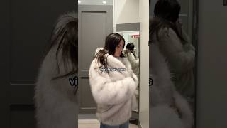 new favorite fallwinter accessory targetfinds mobwifeaesthetic furcoats winterfashion [upl. by Artima]