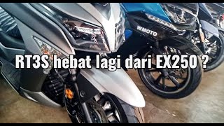 PERBANDINGAN MODENAS ELEGAN EX250 amp WMOTO RT3S TERNYATA RT3 ADA KELEBIHAN LAGI [upl. by Ailekahs]