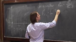 PHYS 102  Coulombs Law 6  Use That Unit Vector [upl. by Susette]