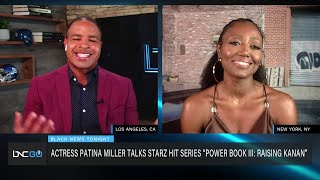 Patina Miller on Her Upcoming Role in ‘Power Book III Raising Kanan’ [upl. by Reinar295]