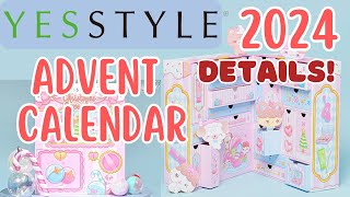 Is the 2024 YesStyle Advent Calendar WORTH IT [upl. by Gut]