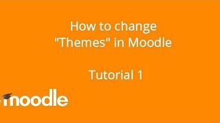 How to change Themes in Moodle as a Administration Tutorial 1 [upl. by Nylra]