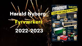 Harald Nyborg Fyrværkeri 20222023 [upl. by Ecnaled219]