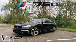 The V12 Luxury Car That BMW Stopped Making  M760i [upl. by Nehte]