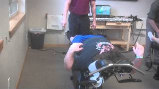 Post SI injury Chiropractic adjustment and evaluation with Dr Bridgeman [upl. by Nahsor]