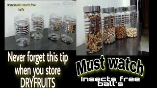 how to store dry fruits and nuts Dryfruits ko kese bachaye kidon se This method is helpful [upl. by Madson]