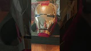 Unboxing my Ironman MK5 helmet GOLD edition shorts [upl. by Ruvolo704]