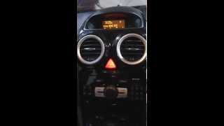 VAUXHALL CORSA D CD30 CD PLAYER STEREO RADIO  DISPLAY  2006  2014 [upl. by Cullie981]