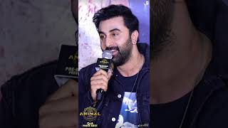 Super Star Ranbir Kapoor Speech at ANIMAL QampA Press Meet  YouWe Media [upl. by Losiram]