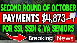 Unbelievable October Payments Increase for Some SSI SSDI amp VA Recipients—What You Need to Know [upl. by Ecinerev921]