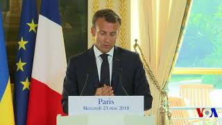 Macron quotsoutientquot une ministre rwandaise pour diriger la Francophonie vidéo [upl. by Aliahkim]