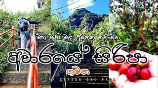 අවාරේ සිරි පා  Off Season Sri Pada  Aware Siripa  අවාරේ ශ්‍රී පාද වන්දනාව 2024 [upl. by Towney329]