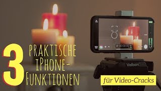 3 PRAKTISCHE IPHONEFUNKTIONEN für VideoCracks [upl. by Lieberman]