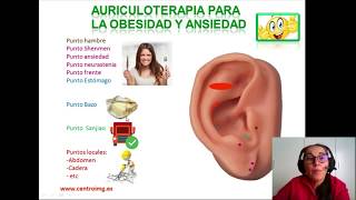 25 Auriculoterapia para bajar de peso y controlar la ansiedad Centro IMG [upl. by Lourie]