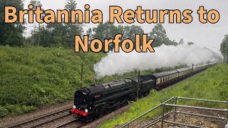 Britannia Returns To Norfolk 28th May 2024 [upl. by Germaun]