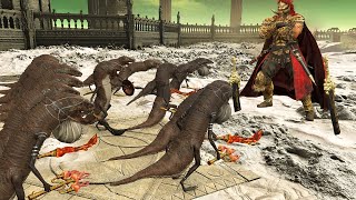 40 Gelmir ManSerpents VS New Bosses ⚔️ Cant Approach Them ⚔️ Elden Ring Shadow of The Erdtree DLC [upl. by Clea]