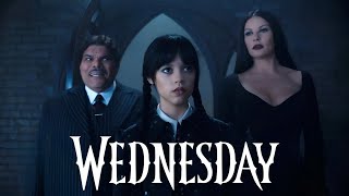 Wednesday 2022 Web Series  Jenna Ortega Emma Myers Gwendoline Christie  Review amp StoryFacts [upl. by Allisan]