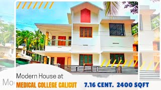 KOZHIKODE MEDICAL COLLEGE 716 CENT 2400 SQFT 4BHK LUXURY HOME FOR SALE home sale luxuryhomes [upl. by Airtemak]