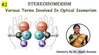 Stereoisomerism  Terms used in Optical Activity  Optically Active Compound Enantiomers [upl. by Zzaj924]