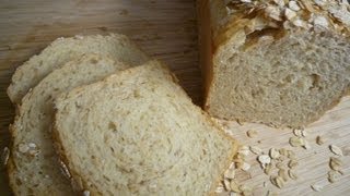 HonigButtermilchBrot mit Haferflocken HoneyButtermilk Oat Bread [upl. by Danyluk787]