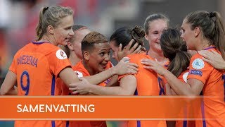 Highlights Nederland  Denemarken 2072017 [upl. by Aevin]