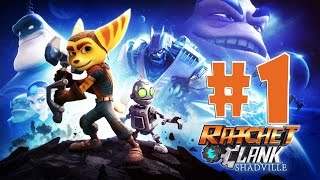 Ratchet amp Clank PS4 Прохождение игры 1 Встреча друзей [upl. by Acirderf]