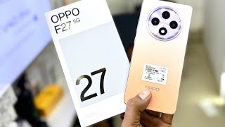 Oppo F27 5G Unboxing and first impression 🔥 viralvideo trendingvideo oppo [upl. by Ahsiniuq]