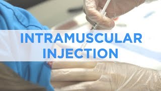 How To Perform an Intramuscular Injection [upl. by Akili833]