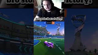 BRO IS A PROFESSIONAL THIEF rocketleague rlcs gaming funny shorts rocketleagueclips [upl. by Dowdell]