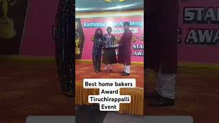 Best Home bakers Awards Tiruchirapalli Event [upl. by Assile]