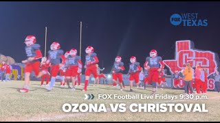 Ozona vs Christoval Highlights 🏈 Our FFL rewatch will be updated today for tonights FFL 💓 [upl. by Nesiaj329]