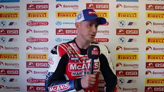 Bennetts British Superbikes Kent leads the way after Free Practice [upl. by Lecia757]