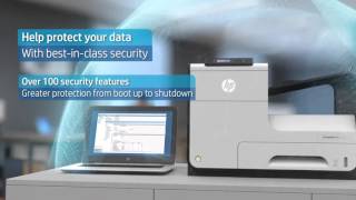 HP PageWide 452dw Printer Product Video [upl. by Fesuy]