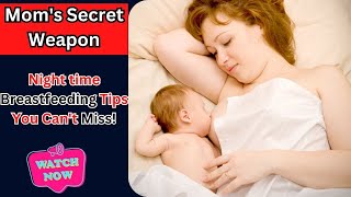 Night time Breastfeeding Vlog  Hand Expression  Breastfeeding milk [upl. by Yesnel]