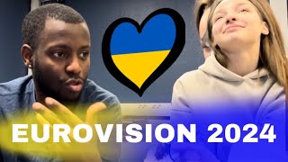 First Reaction Ukraines Eurovision 2024 Reaction thenordicjamaican [upl. by Kynthia]