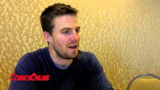 SDCC 2012 Arrow  Interview with Stephen Amell [upl. by Yneffit251]