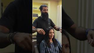 Manis family salon amp makeover studio TrivandrumPls Contact 7994789500youtube shorts shots [upl. by Fesuoy]