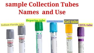 Blood Collection tubes  Vacutainer tube Guid  Lab investigation [upl. by Nnanerak139]