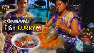 ✨Hogenakkal Delicious 😍💯Fish Fry  Meen 😋🐟Kulambu Cooking ontrending viral fishcurry [upl. by Desmund]