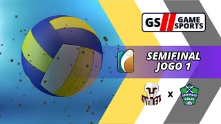 SESI BAURU X JOINVILLE  SUPERLIGA MASCULINA 2324  SEMIFINAL  JOGO 1  NARRAÇÃO AO VIVO [upl. by Warde]