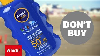 Why you shouldnt buy these popular sun creams  Which investigates [upl. by Eissel]