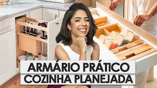 DICAS PARA TER UM ARMÁRIO DE COZINHA PLANEJADO PRÁTICO E FUNCIONAL [upl. by Audrye]